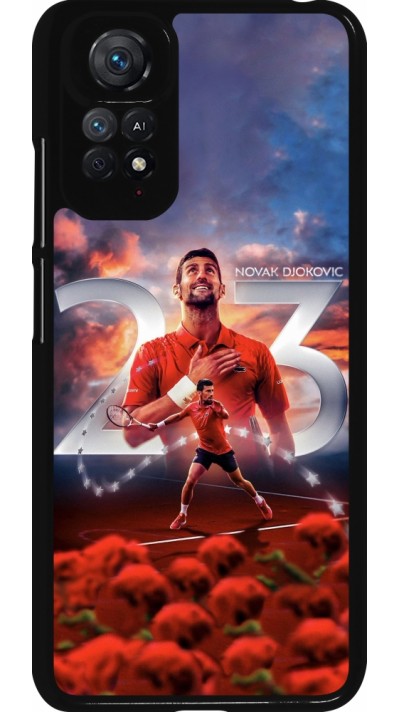 Xiaomi Redmi Note 11 / 11S Case Hülle - Djokovic 23 Grand Slam