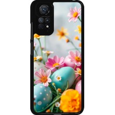 Coque Xiaomi Redmi Note 11 / 11S - Easter 2026 Eggs with flowers
