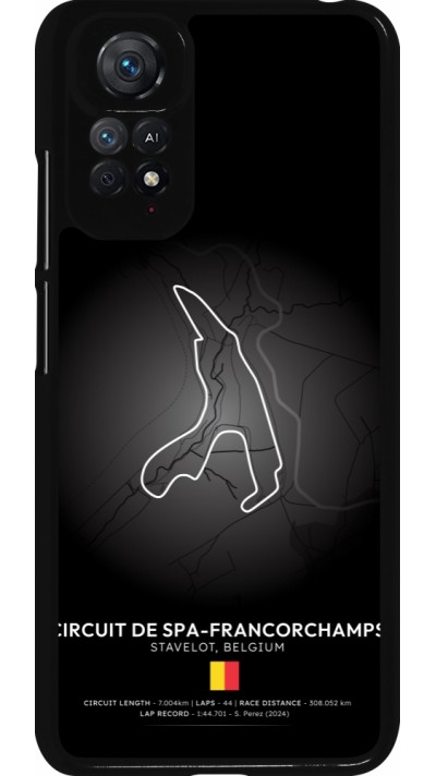 Coque Xiaomi Redmi Note 11 / 11S - F1 Track 2025 Belgium