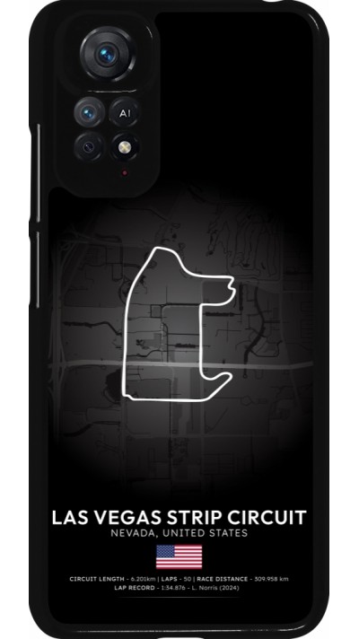 Coque Xiaomi Redmi Note 11 / 11S - F1 Track 2025 Las Vegas