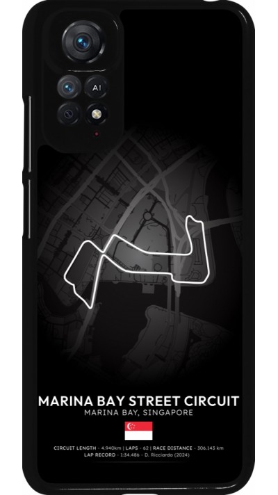 Coque Xiaomi Redmi Note 11 / 11S - F1 Track 2025 Singapore