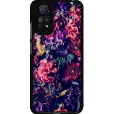 Coque Xiaomi Redmi Note 11 / 11S - Flowers Dark