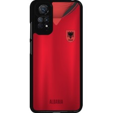 Coque Xiaomi Redmi Note 11 / 11S - Maillot de football Albanie personnalisable
