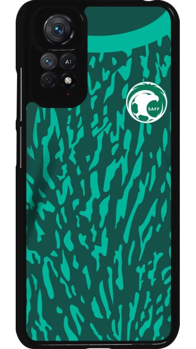 Xiaomi Redmi Note 11 / 11S Case Hülle - Saudi-Arabien 2022 personalisierbares Fussballtrikot