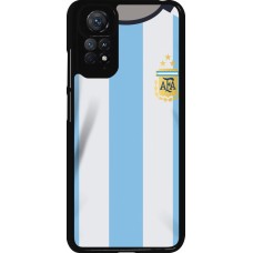 Coque Xiaomi Redmi Note 11 / 11S - Maillot de football Argentine 2022 personnalisable
