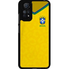 Coque Xiaomi Redmi Note 11 / 11S - Maillot de football Brésil 2022 personnalisable