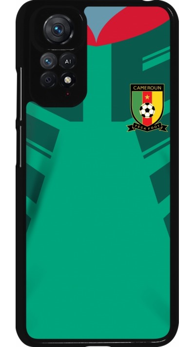 Xiaomi Redmi Note 11 / 11S Case Hülle - Kamerun 2022 personalisierbares Fussballtrikot