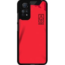 Xiaomi Redmi Note 11 / 11S Case Hülle - Südkorea 2022 personalisierbares Fussballtrikot