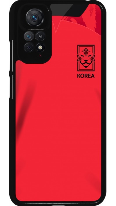 Xiaomi Redmi Note 11 / 11S Case Hülle - Südkorea 2022 personalisierbares Fussballtrikot