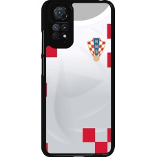 Coque Xiaomi Redmi Note 11 / 11S - Maillot de football Croatie 2022 personnalisable