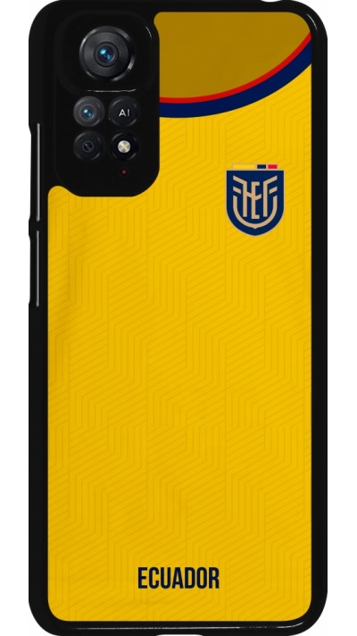 Xiaomi Redmi Note 11 / 11S Case Hülle - Ecuador 2022 Fußballtrikot