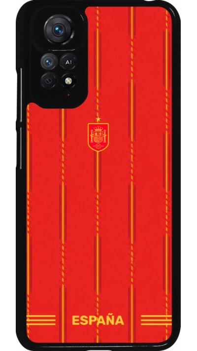 Xiaomi Redmi Note 11 / 11S Case Hülle - Spanien 2026 personalisierbares Fussballtrikot