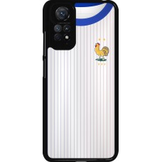 Coque Xiaomi Redmi Note 11 / 11S - Maillot de football France Extérieur personnalisable