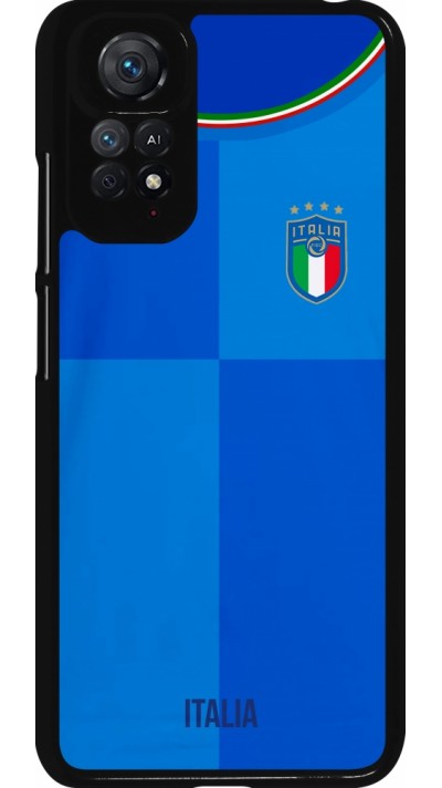 Coque Xiaomi Redmi Note 11 / 11S - Maillot de football Italie 2022 personnalisable