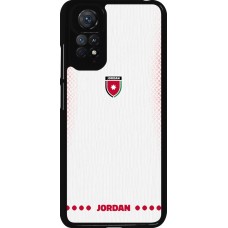 Coque Xiaomi Redmi Note 11 / 11S - Maillot de football Jordanie 2026 personnalisable