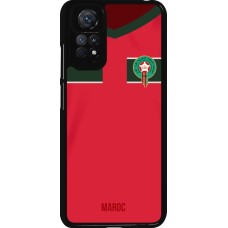 Xiaomi Redmi Note 11 / 11S Case Hülle - Marokko 2022 personalisierbares Fussballtrikot