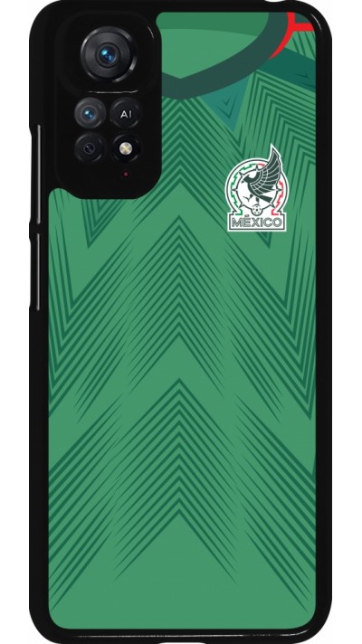 Xiaomi Redmi Note 11 / 11S Case Hülle - Mexiko 2022 personalisierbares Fussballtrikot