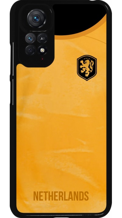 Xiaomi Redmi Note 11 / 11S Case Hülle - Holland 2022 personalisierbares Fußballtrikot