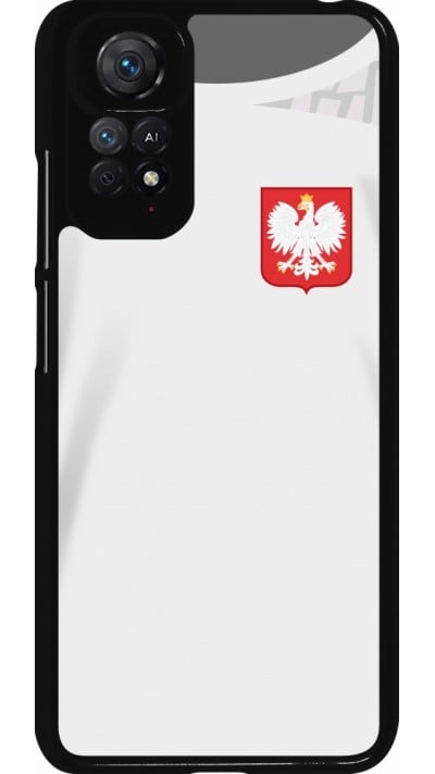 Xiaomi Redmi Note 11 / 11S Case Hülle - Polen 2022 personalisierbares Fussballtrikot