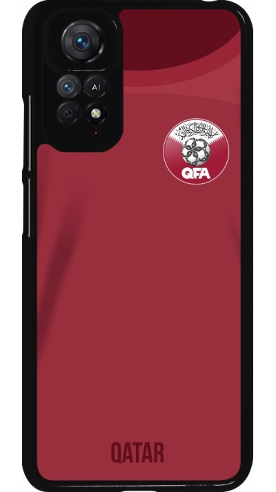 Xiaomi Redmi Note 11 / 11S Case Hülle - Katar 2022 personalisierbares Fussballtrikot