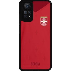 Coque Xiaomi Redmi Note 11 / 11S - Maillot de football Serbie 2022 personnalisable