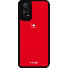 Coque Xiaomi Redmi Note 11 / 11S - Maillot de football Suisse 2026 personnalisable