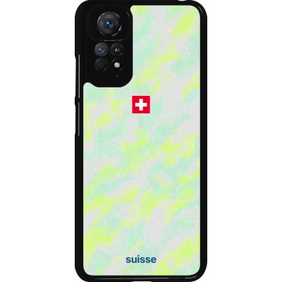 Xiaomi Redmi Note 11 / 11S Case Hülle - Schweiz Away 2026 personalisierbares Fussballtrikot