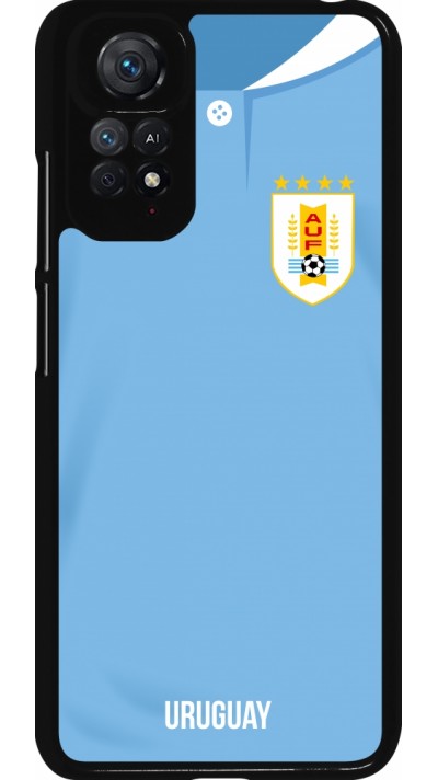 Coque Xiaomi Redmi Note 11 / 11S - Maillot de football Uruguay 2022 personnalisable