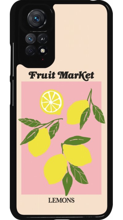 Xiaomi Redmi Note 11 / 11S Case Hülle - Fruit market lemons 2026