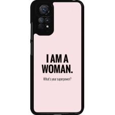 Xiaomi Redmi Note 11 / 11S Case Hülle - I am a woman
