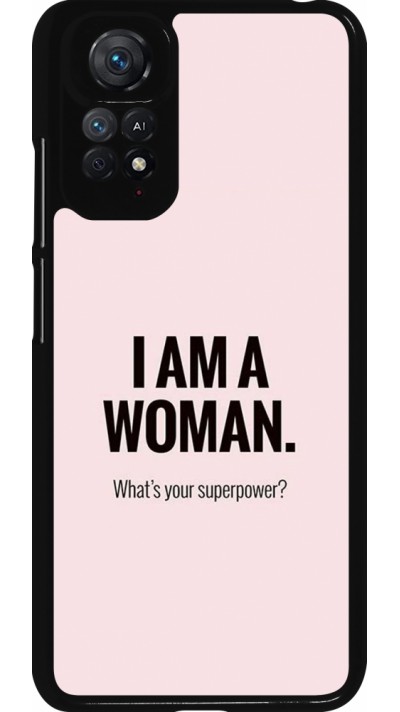 Xiaomi Redmi Note 11 / 11S Case Hülle - I am a woman
