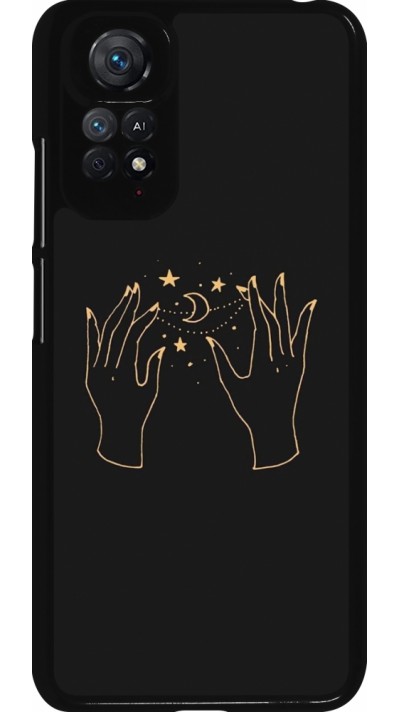 Xiaomi Redmi Note 11 / 11S Case Hülle - Grey magic hands