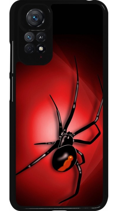Xiaomi Redmi Note 11 / 11S Case Hülle - Halloween 2023 spider black widow