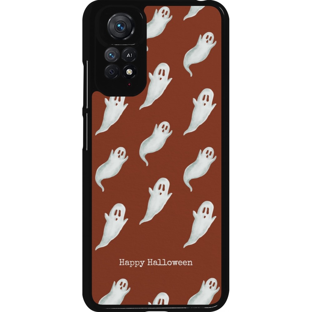 Xiaomi Redmi Note 11 / 11S Case Hülle - Halloween 2025 Pattern of ghosts