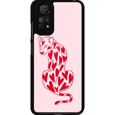 Xiaomi Redmi Note 11 / 11S Case Hülle - Leopard with hearts 2026