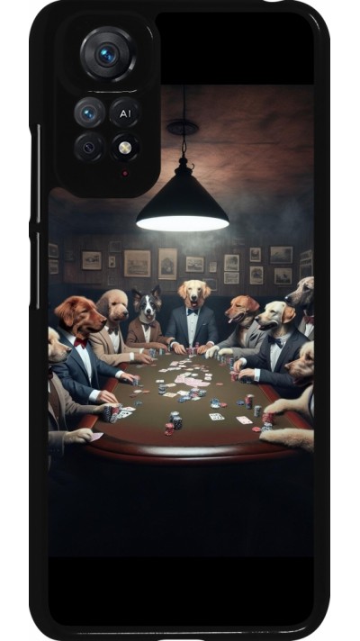 Xiaomi Redmi Note 11 / 11S Case Hülle - Die Pokerhunde