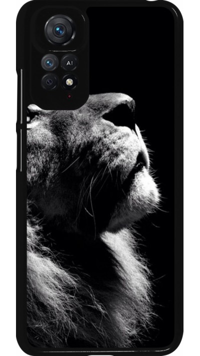 Xiaomi Redmi Note 11 / 11S Case Hülle - Lion looking up