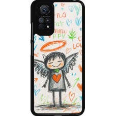 Coque Xiaomi Redmi Note 11 / 11S - Little Angel Sketch Love