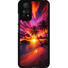 Xiaomi Redmi Note 11 / 11S Case Hülle - Malediven Abenddämmerung Glückseligkeit