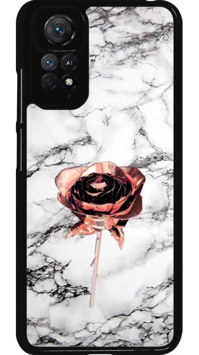 Xiaomi Redmi Note 11 / 11S Case Hülle - Marble Rose Gold