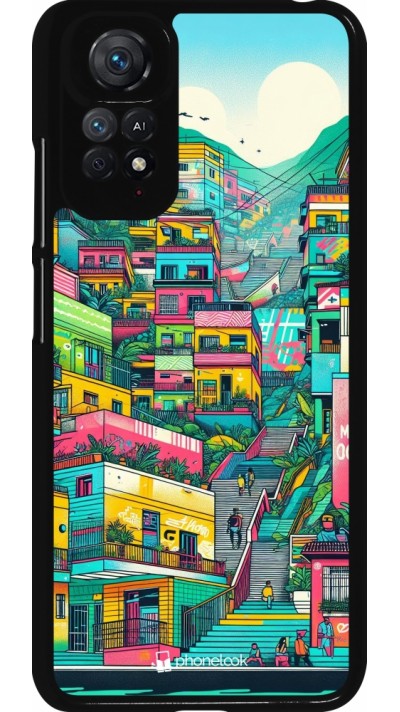 Xiaomi Redmi Note 11 / 11S Case Hülle - Medellin Comuna 13 Kunst