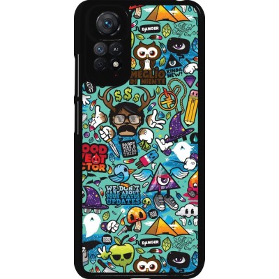Coque Xiaomi Redmi Note 11 / 11S - Mixed Cartoons Turquoise
