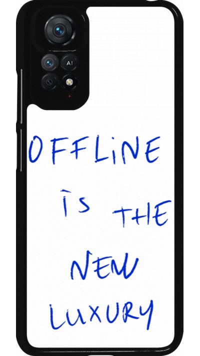 Xiaomi Redmi Note 11 / 11S Case Hülle - Offline is the new luxury