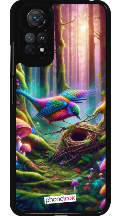 Xiaomi Redmi Note 11 / 11S Case Hülle - Vogel Nest Wald