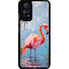 Xiaomi Redmi Note 11 / 11S Case Hülle - Paint Flamingo