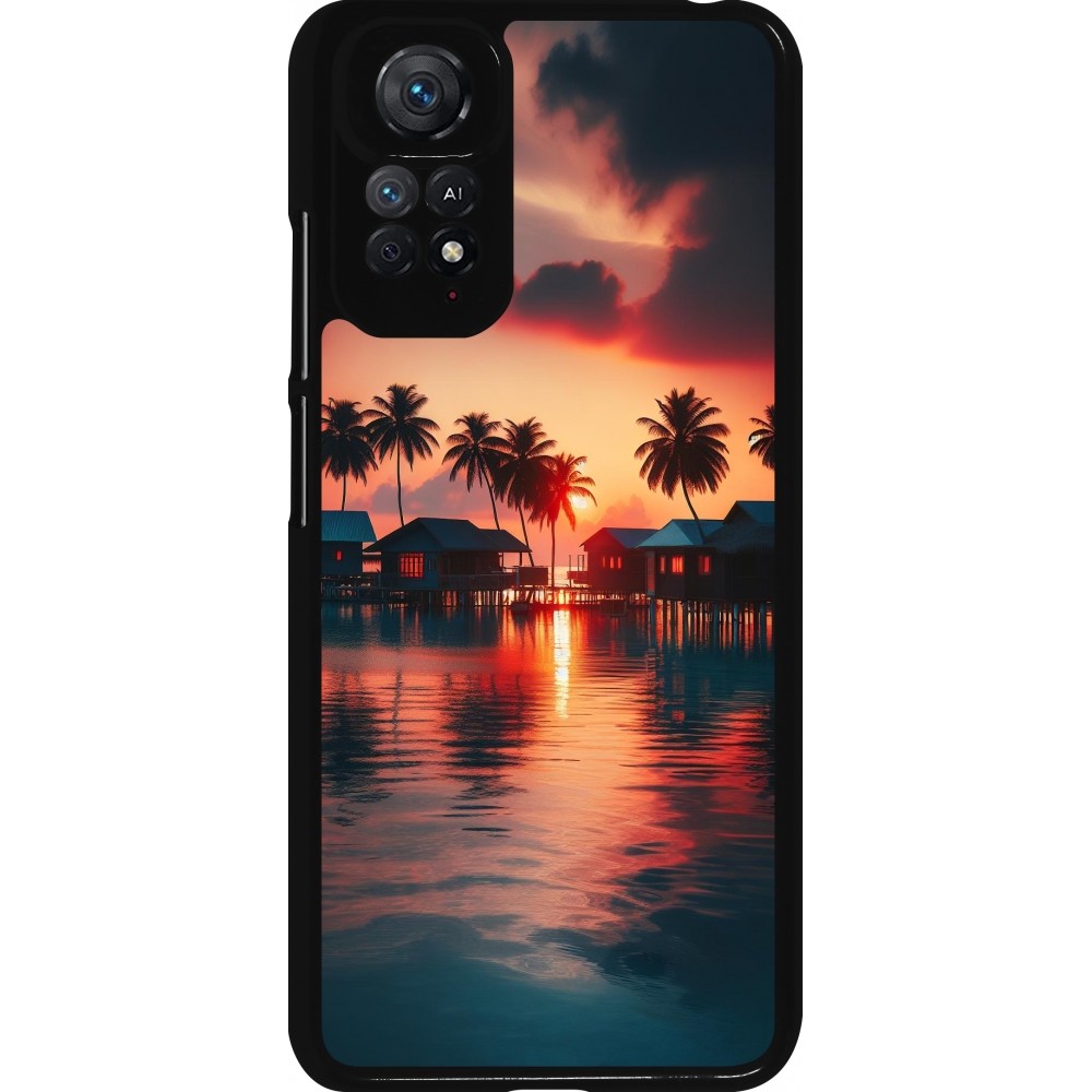 Xiaomi Redmi Note 11 / 11S Case Hülle - Paradies Malediven