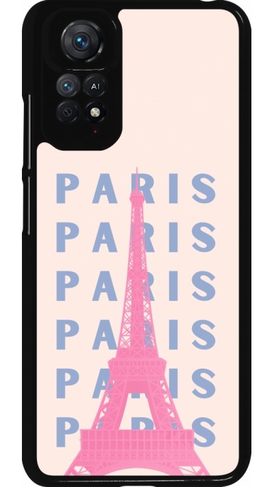 Xiaomi Redmi Note 11 / 11S Case Hülle - Paris Pink Print