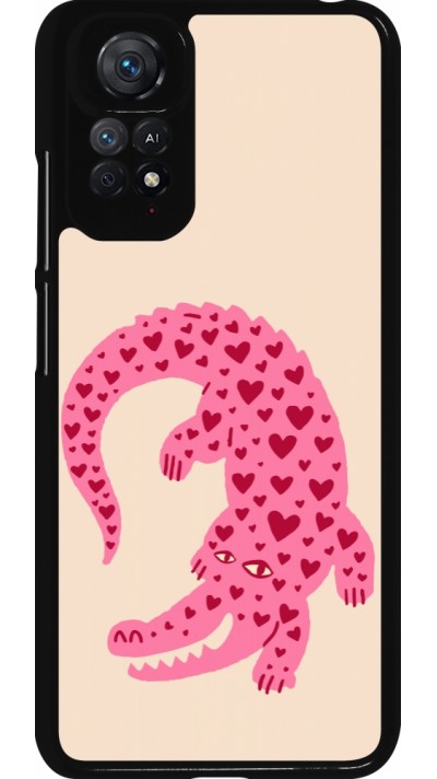 Xiaomi Redmi Note 11 / 11S Case Hülle - Pink crocodile 2026