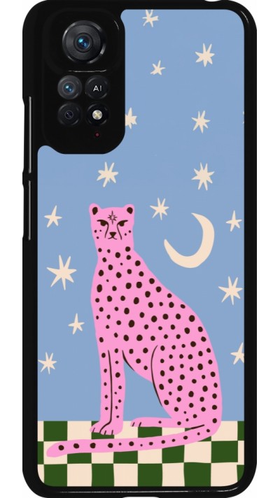 Xiaomi Redmi Note 11 / 11S Case Hülle - Pink leopard with stars 2026