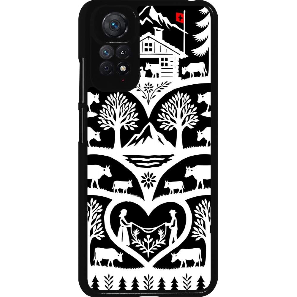 Xiaomi Redmi Note 11 / 11S Case Hülle - Poya Schweiz 2 schwarz